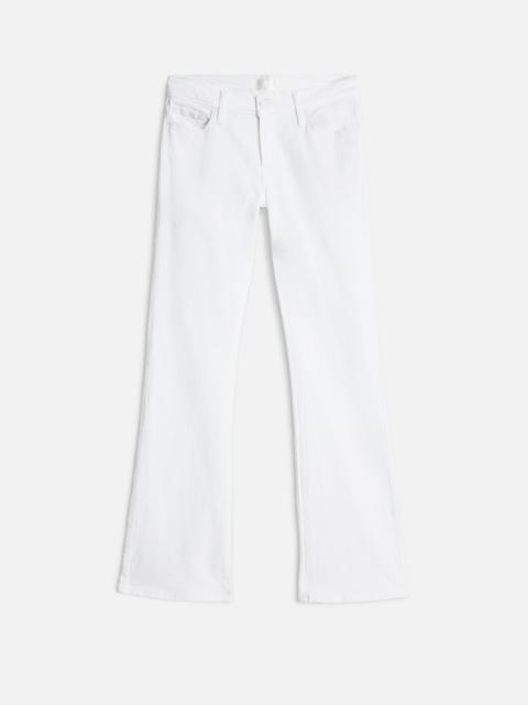 7 For All Mankind Tailorless Broken Twill Original Bootcut in White