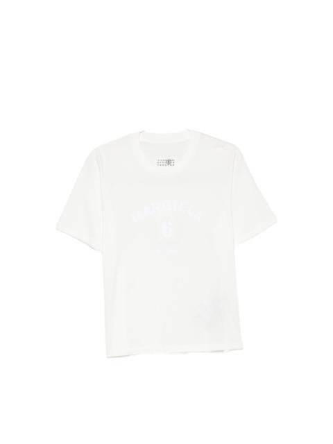MM6 Maison Margiela Logo cotton t-shirt