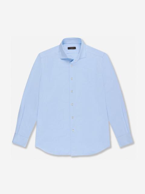 SLOWEAR Slim fit technical fabric shirt