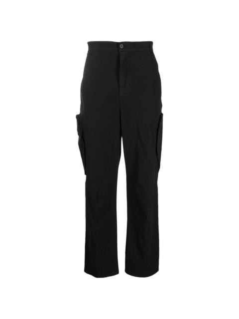 HENRIK VIBSKOV straight-leg cotton cargo trousers