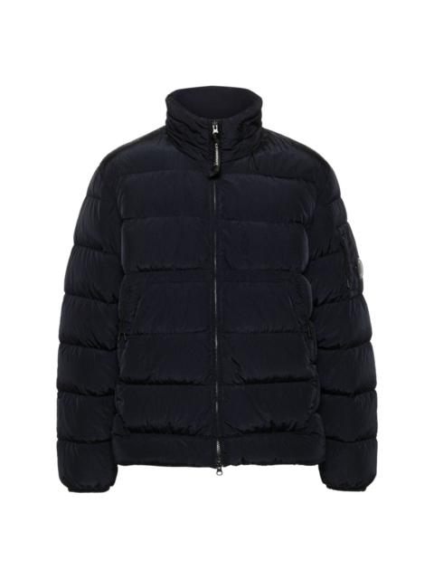 Lens-detail padded jacket