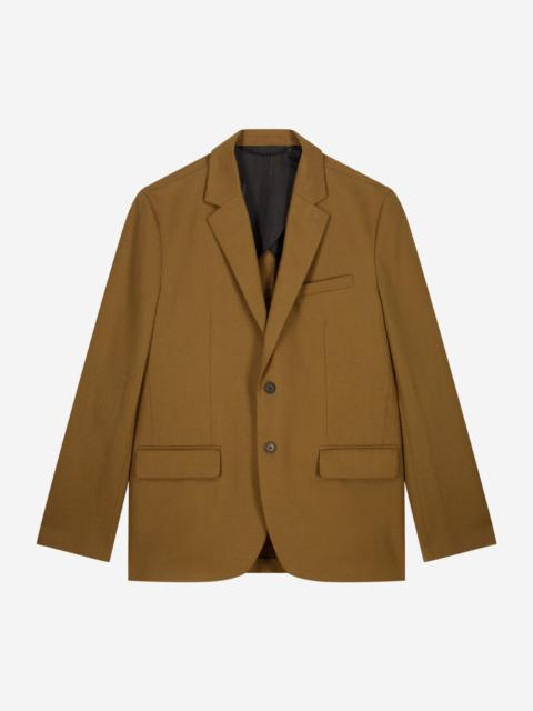 The Kooples COTTON LINEN BRONZE SUIT JACKET