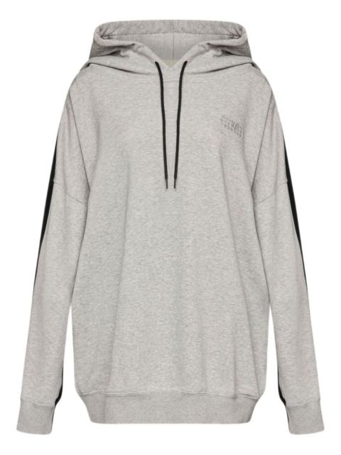 MM6 Maison Margiela numbers-motif hoodie