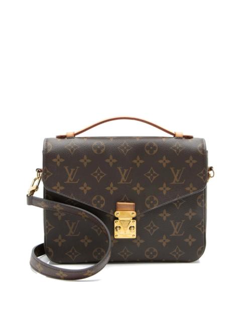 Louis Vuitton Louis Vuitton Brown Monogram Canvas Pochette Metis (Authentic Pre-Loved)