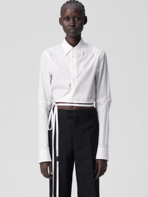 Ann Demeulemeester Dea Cropped Shirt