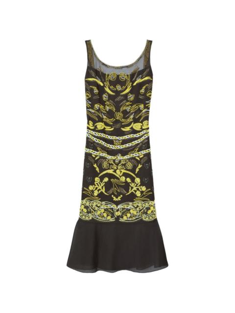 TORY BURCH embellished mesh dress