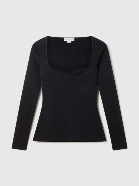 Stella McCartney Compact Knit Long Sleeve Top