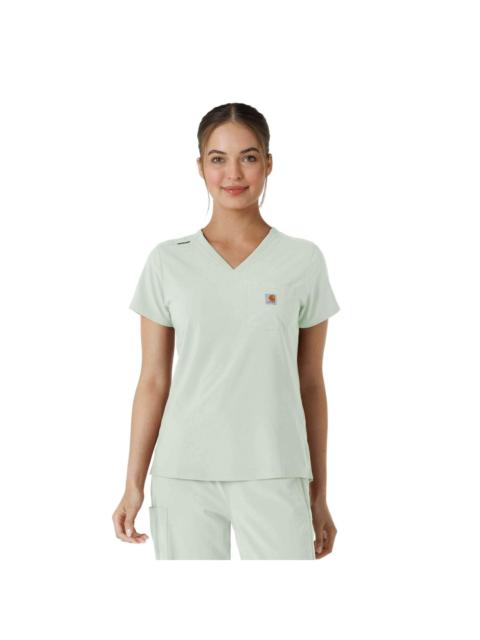 Carhartt Women's Force Cross-Flex Tuck-In Scrub Top