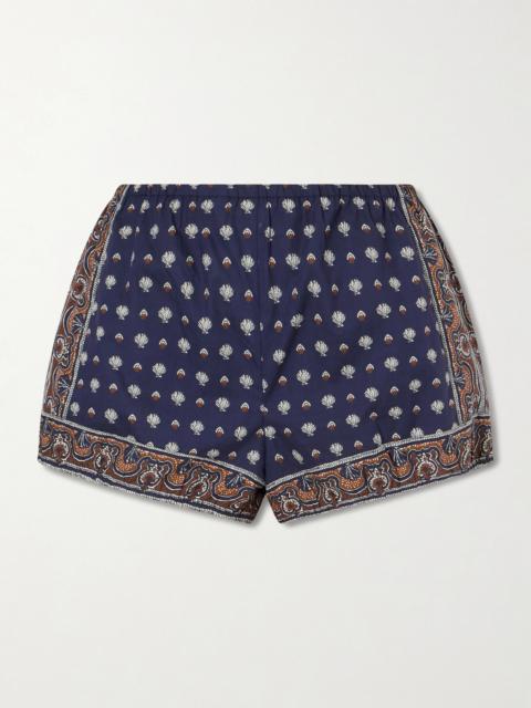 DÔEN Vienna Printed Cotton Shorts