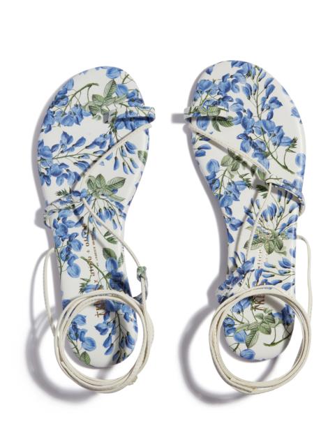 Alice + Olivia A+O X TKEES JO WRAP AROUND SANDAL