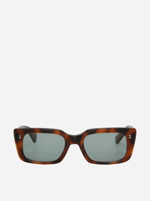 Garrett Leight GL 3030 Sunglasses Spotted Brown Shell
