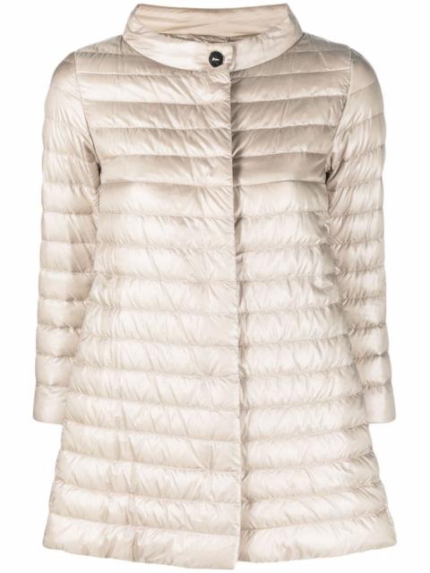Herno button-up padded coat