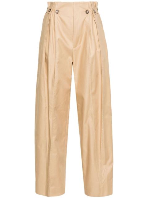 Victoria Beckham Fluid high-waist wide-leg trousers