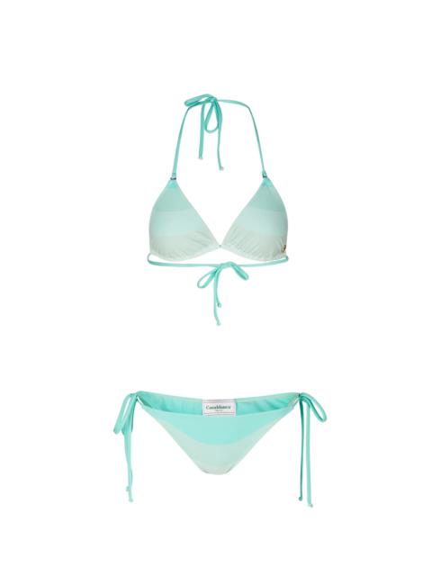 CASABLANCA Mint Gradient Bikini Set