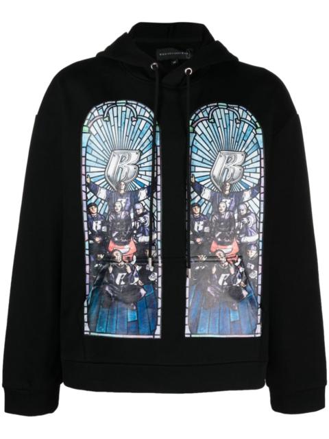 WHO DECIDES WAR Ruff Ryders cotton hoodie