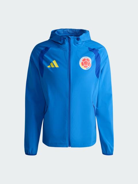 adidas Colombia Tiro Travel Full Zip Windbreaker
