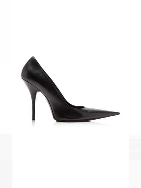 BALENCIAGA Avenue Nappa Leather Heeled Pumps black