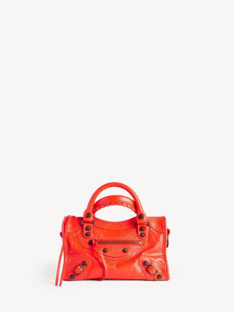 BALENCIAGA Women's Le City Bag Mini in Pop Orange