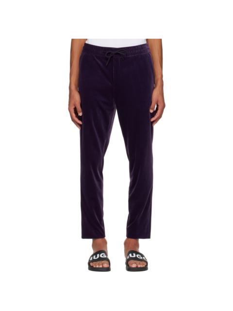 HUGO Purple Slim-Fit Trousers