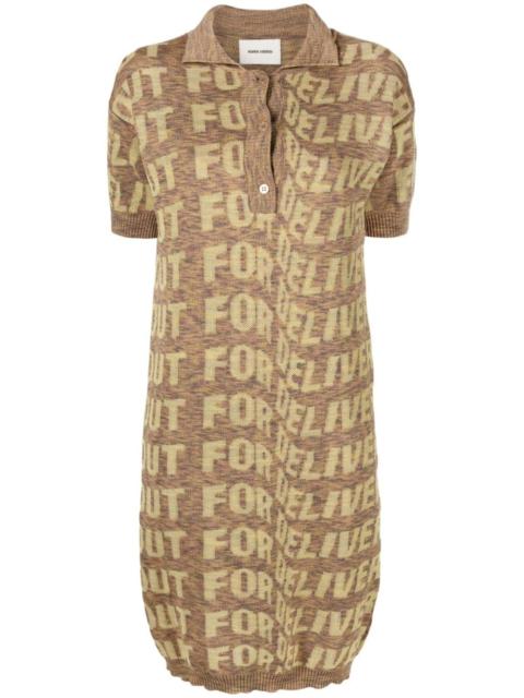 HENRIK VIBSKOV Signed polo dress