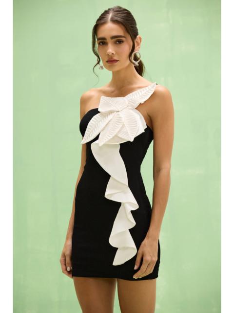 PatBO TAFFETA TARSILA MINI DRESS