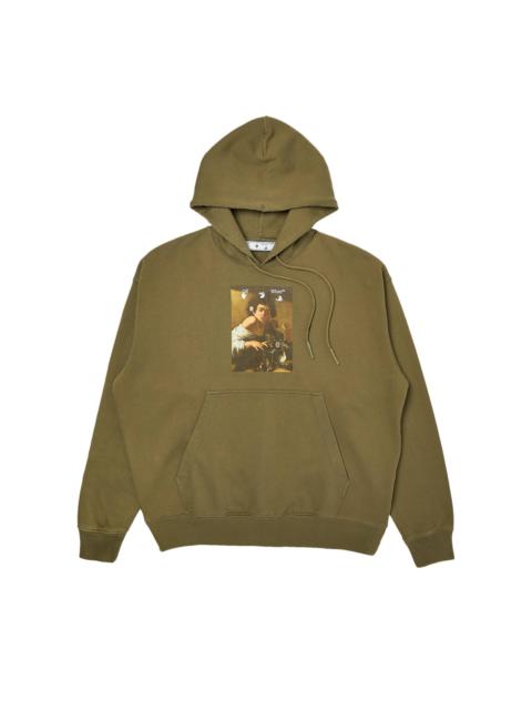 Off-White Caravaggio Boy Skate Hoodie 'Greenmulticolor'