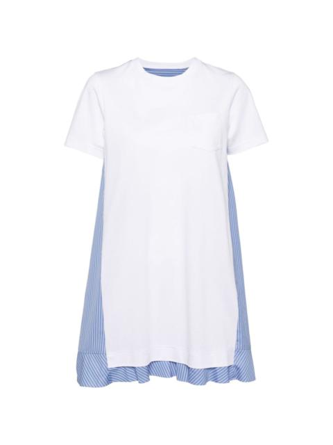 Cotton Poplin x Cotton Jersey dress