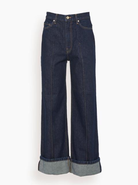 ULLA JOHNSON The Genevieve Jean in Tigris Rigid Wash