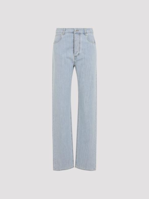Bottega Veneta Bottega Veneta Chambray Straight Pants
