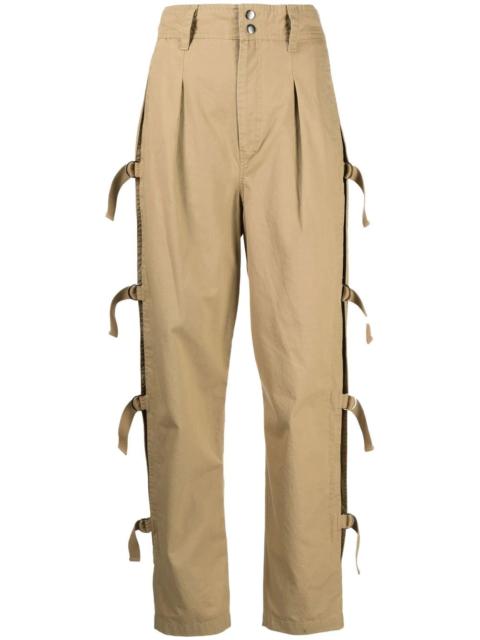 Isabel Marant Étoile Keowina high-waisted tapered trousers