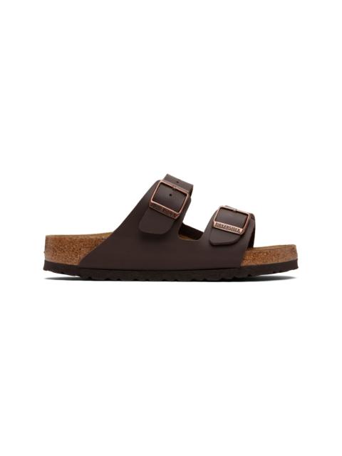 BIRKENSTOCK Brown Regular Arizona Birko-Flor Sandals