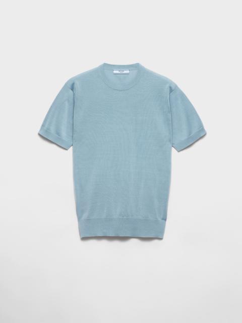 Prada Cotton crew-neck sweater