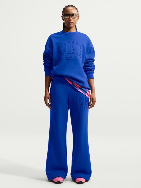 Nike Nike Studio Fleece Medium Weight Women's Mid-Rise Wide-Leg Pants
