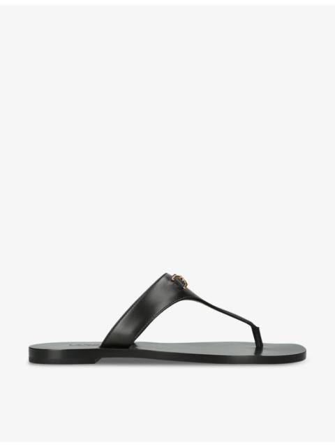 VERSACE Medusa gold-tone hardware sliders