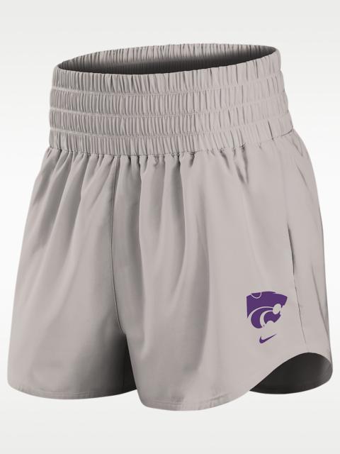 Nike Kansas State Primary Logo One Women's Nike Dri-FIT College Shorts