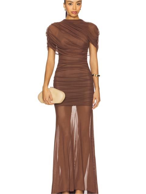 AMANDA UPRICHARD x REVOLVE Evianna Mesh Gown