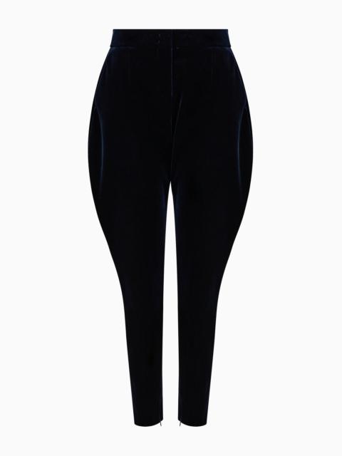 GIORGIO ARMANI Velvet trousers