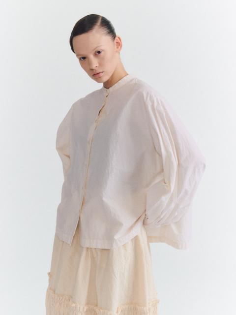 CASEY/CASEY BIGGY GRANDAD SHIRT - H COT - NATURAL