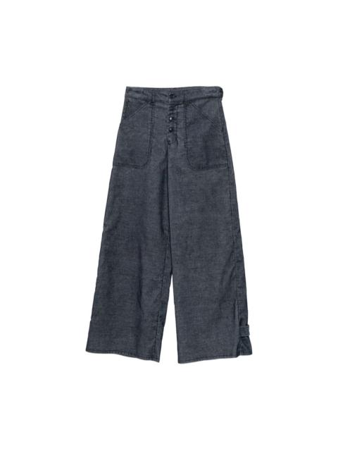 EMPORIO ARMANI Velvet trousers