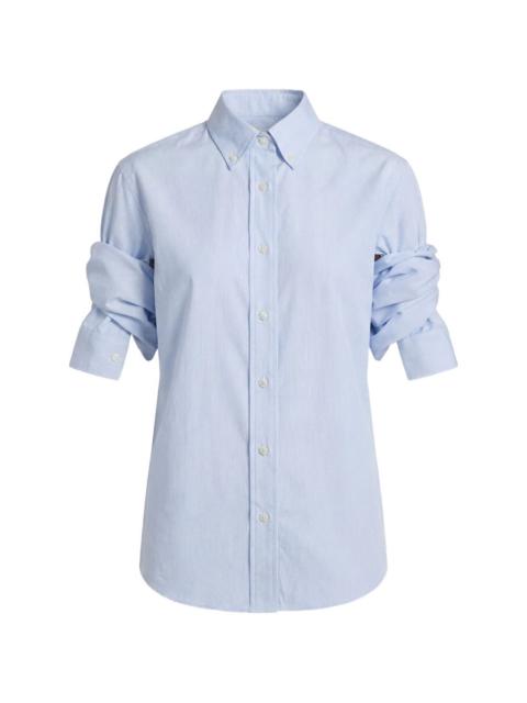 Monse knotted-sleeve shirt