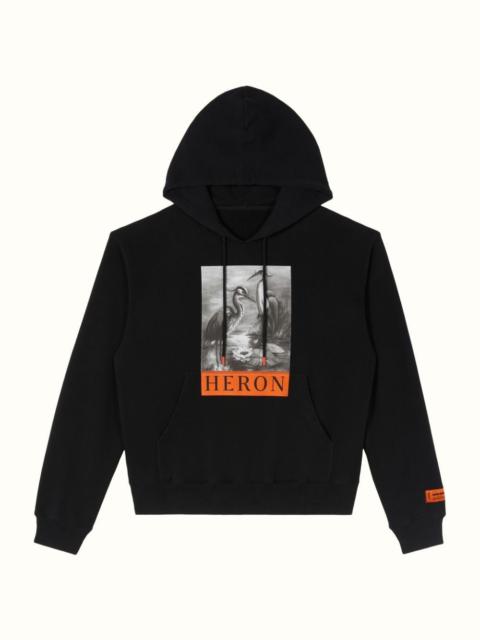 graphic-print pullover hoodie