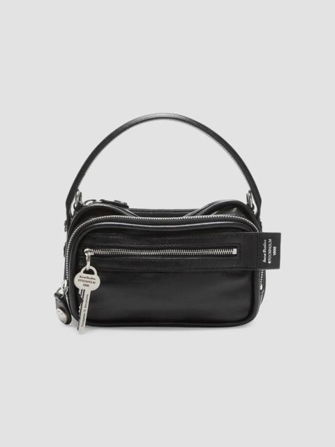 Acne Studios Men's Camero Kit Leather Top Handle Bag - Black