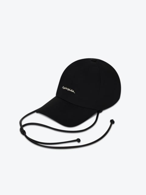 Nanushka DARNIS - Logo-embroidered cap - Black