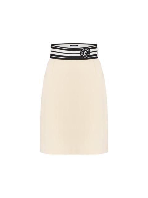 Louis Vuitton LV Stripe Pencil Skirt
