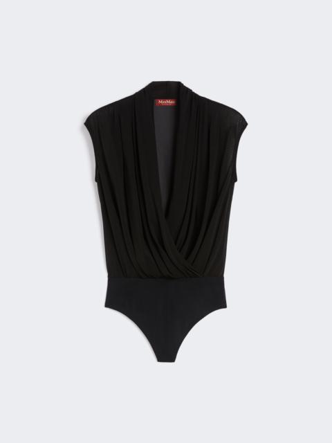 Max Mara VALLE Viscose jersey bodysuit
