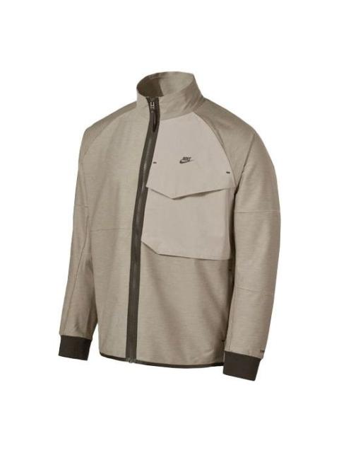 Men's Nike Sportswear Dri-FIT Tech Pack Moisture Conduction Quick Dry Casual Jacket Moon Lime DD6595