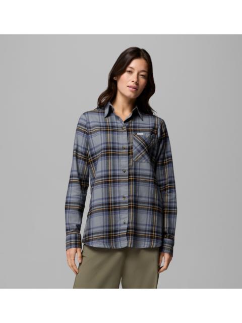 Columbia Women's Calico Basin Flannel Long Sleeve Shirt