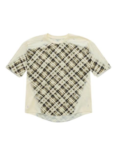 x KNWLS check-pattern T-shirt