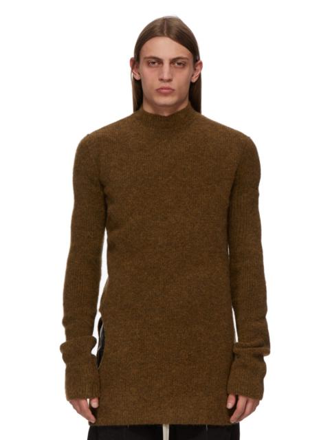 Rick Owens cut out-detailed sweater