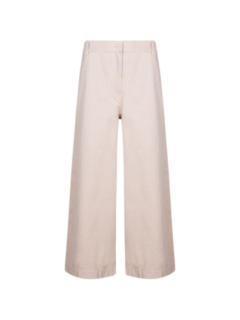 WEEKEND Max Mara wide-leg buttoned trousers